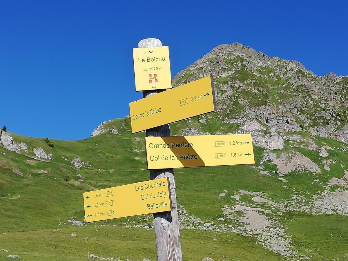 Chambres et Tables d'Hôtes Le Choton à Nono - Col du Joly Beaufortain Hauteluce Exterior foto