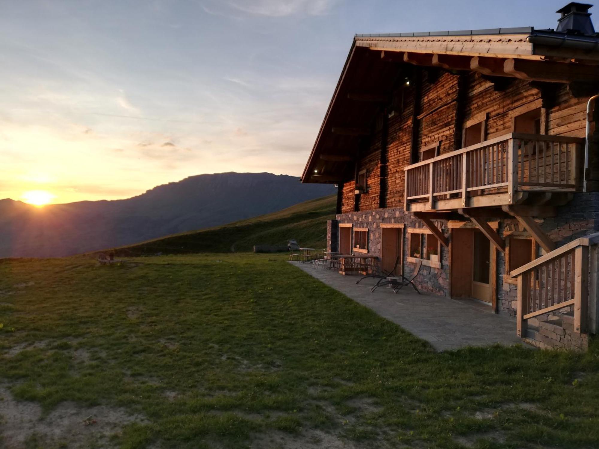 Chambres et Tables d'Hôtes Le Choton à Nono - Col du Joly Beaufortain Hauteluce Exterior foto